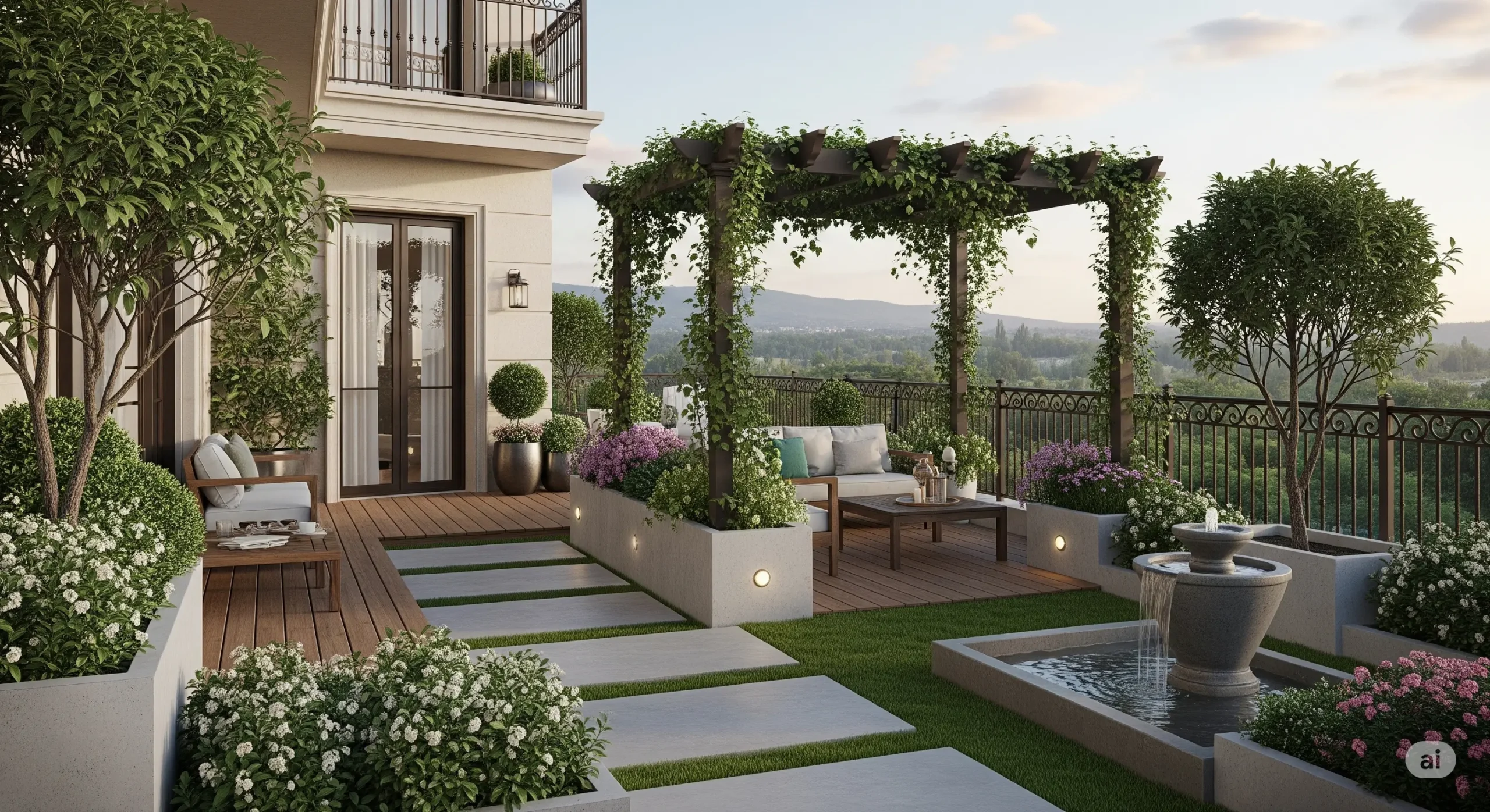 Terrace Garden Design Ideas for Apartments and Villas - PetalsPath